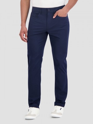 Ben Sherman 4Way Stretch Tech Regular Pants Navy | 275034-FNO