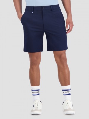 Ben Sherman 4Way Stretch Tech Shorts Navy | 421957-PFU