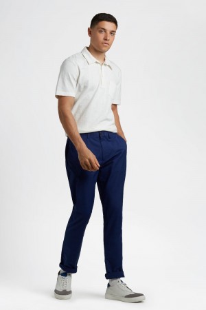 Ben Sherman Everyday Slim Fit Chino Pants Navy | 638794-KOX