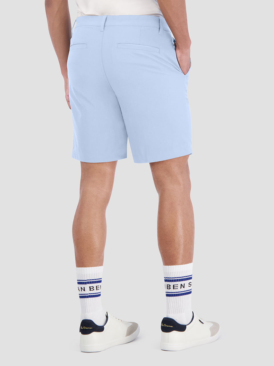 Ben Sherman 4Way Stretch Tech Shorts Blue | 547913-XKE