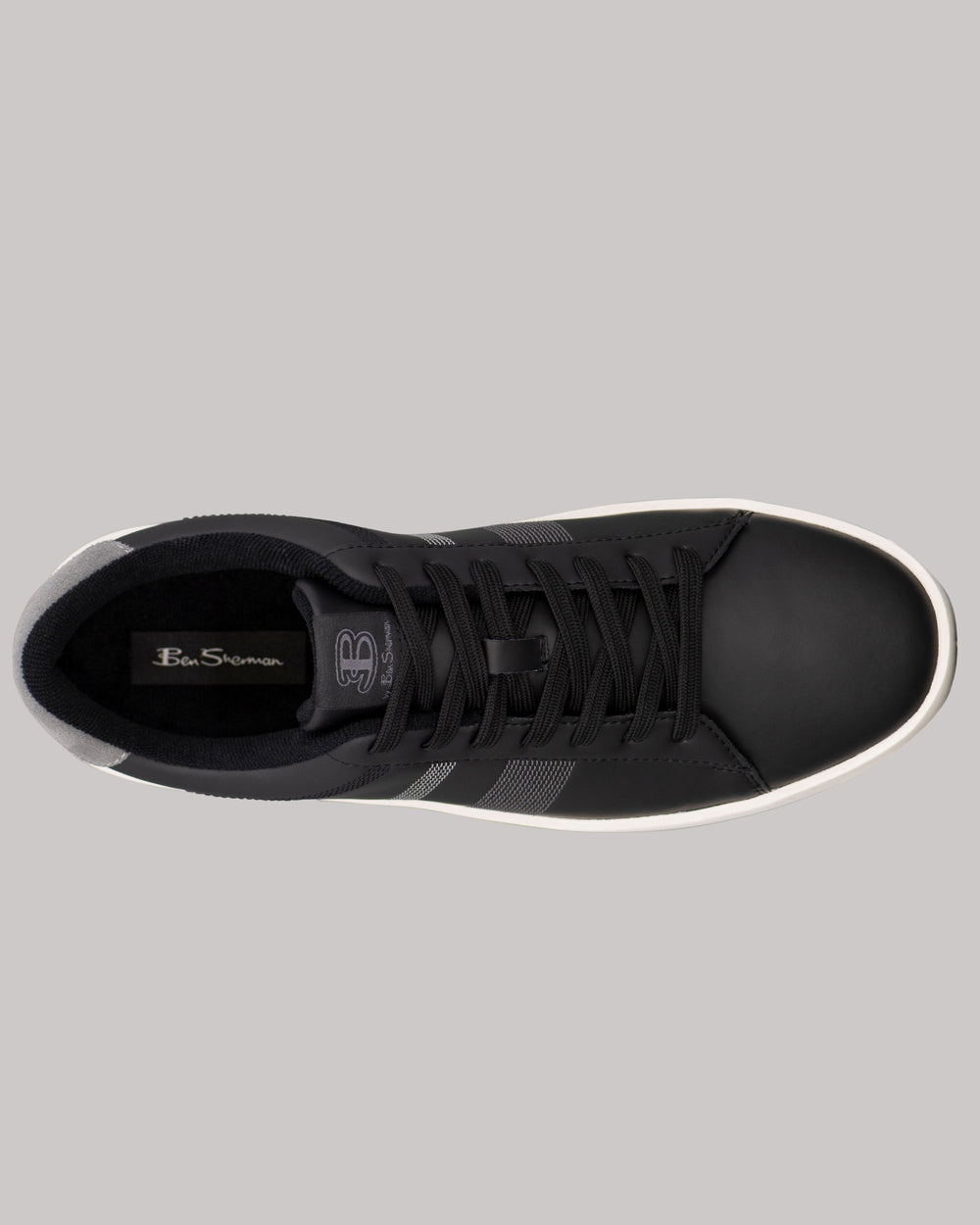 Ben Sherman Boxwell Sneakers Black / White / Grey | 910538-OCB