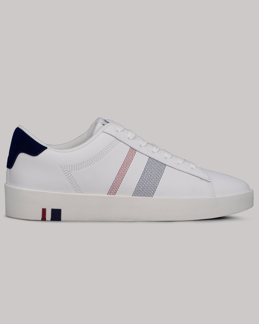 Ben Sherman Boxwell Sneakers White / Navy / Red | 613825-IBM