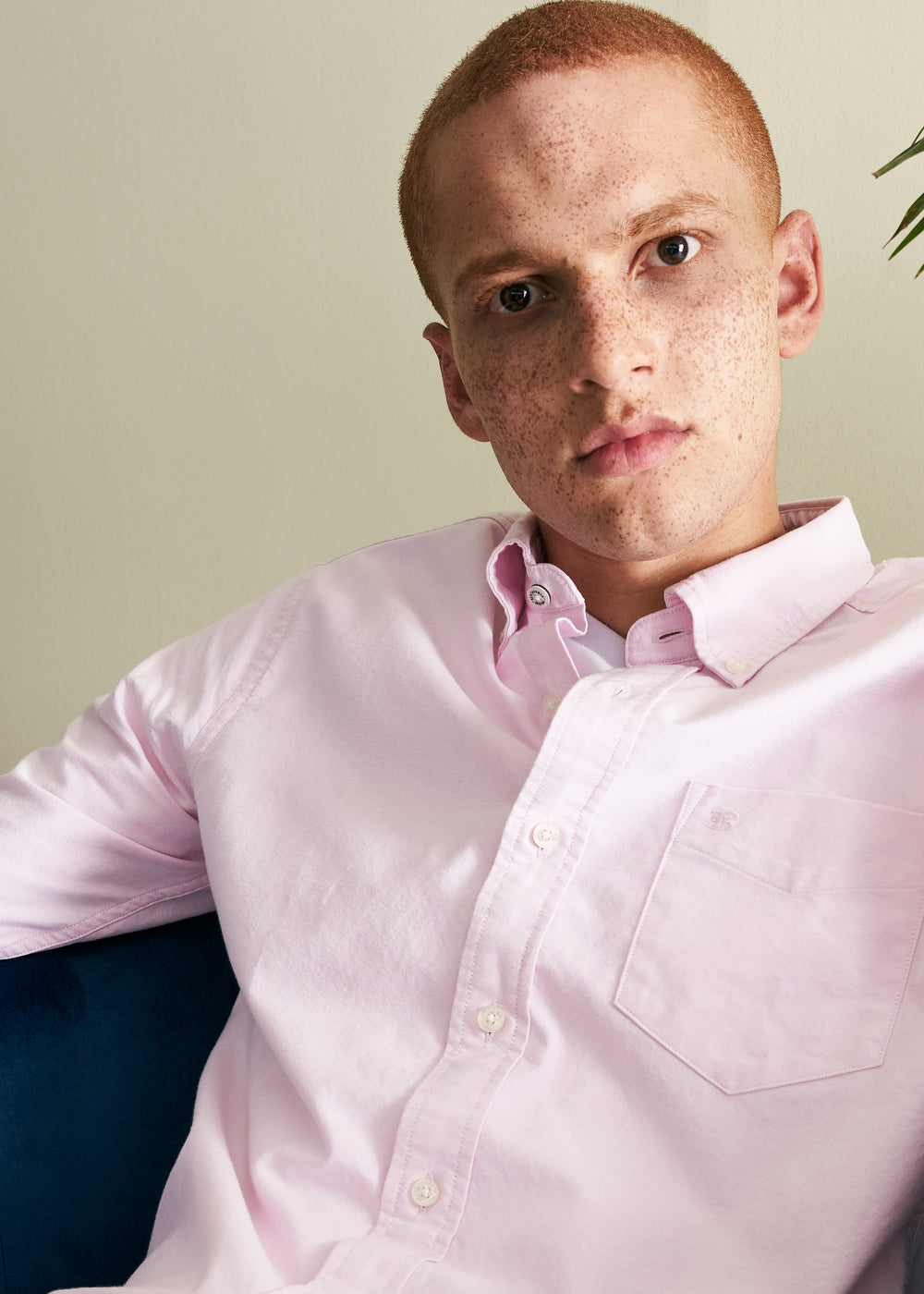 Ben Sherman Brighton Oxford Organic Shirts Pink | 847239-NXA