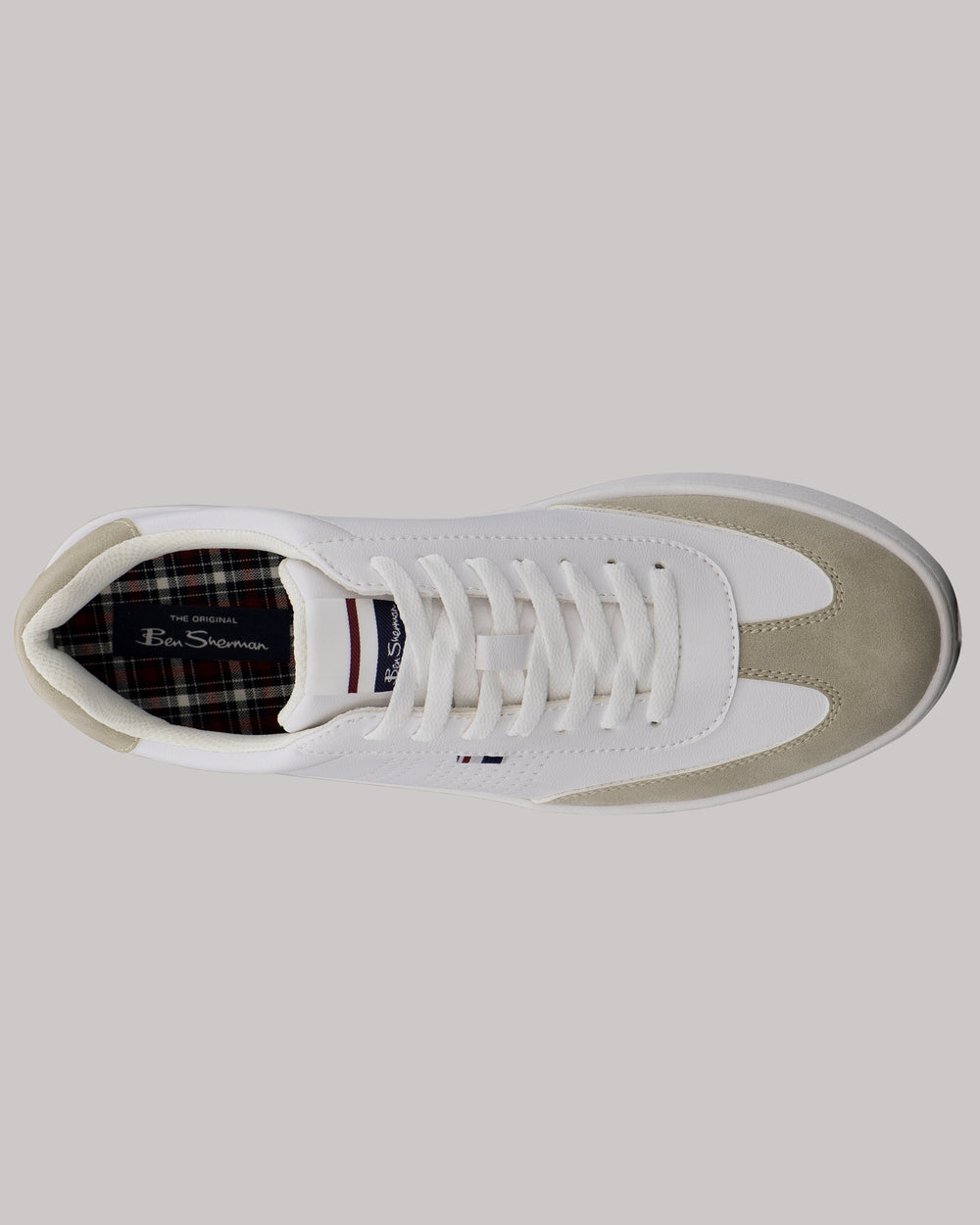 Ben Sherman Glasgow Sneakers White | 350861-AOJ