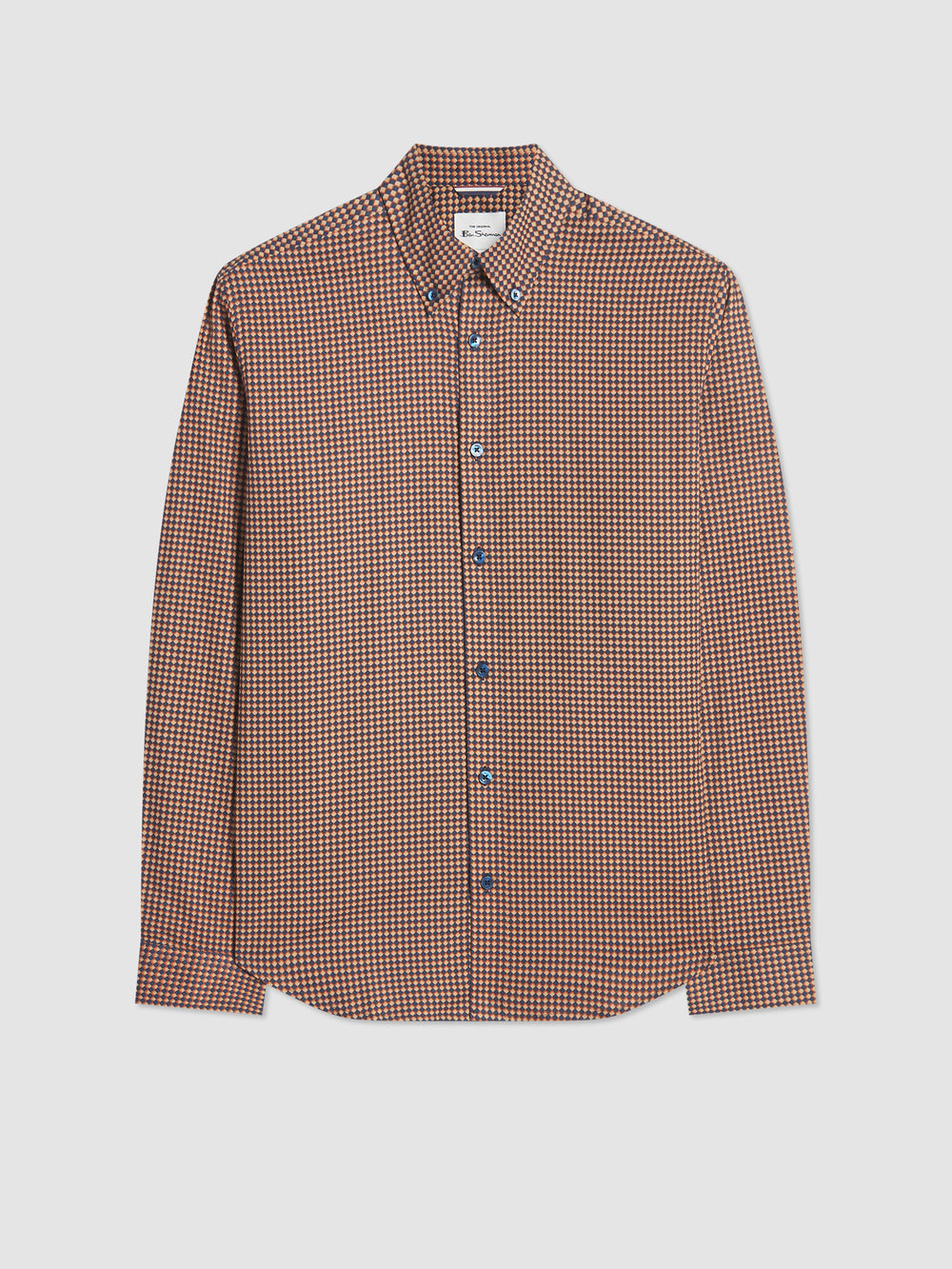 Ben Sherman Signature Chevron Shirts Orange | 489216-VMB