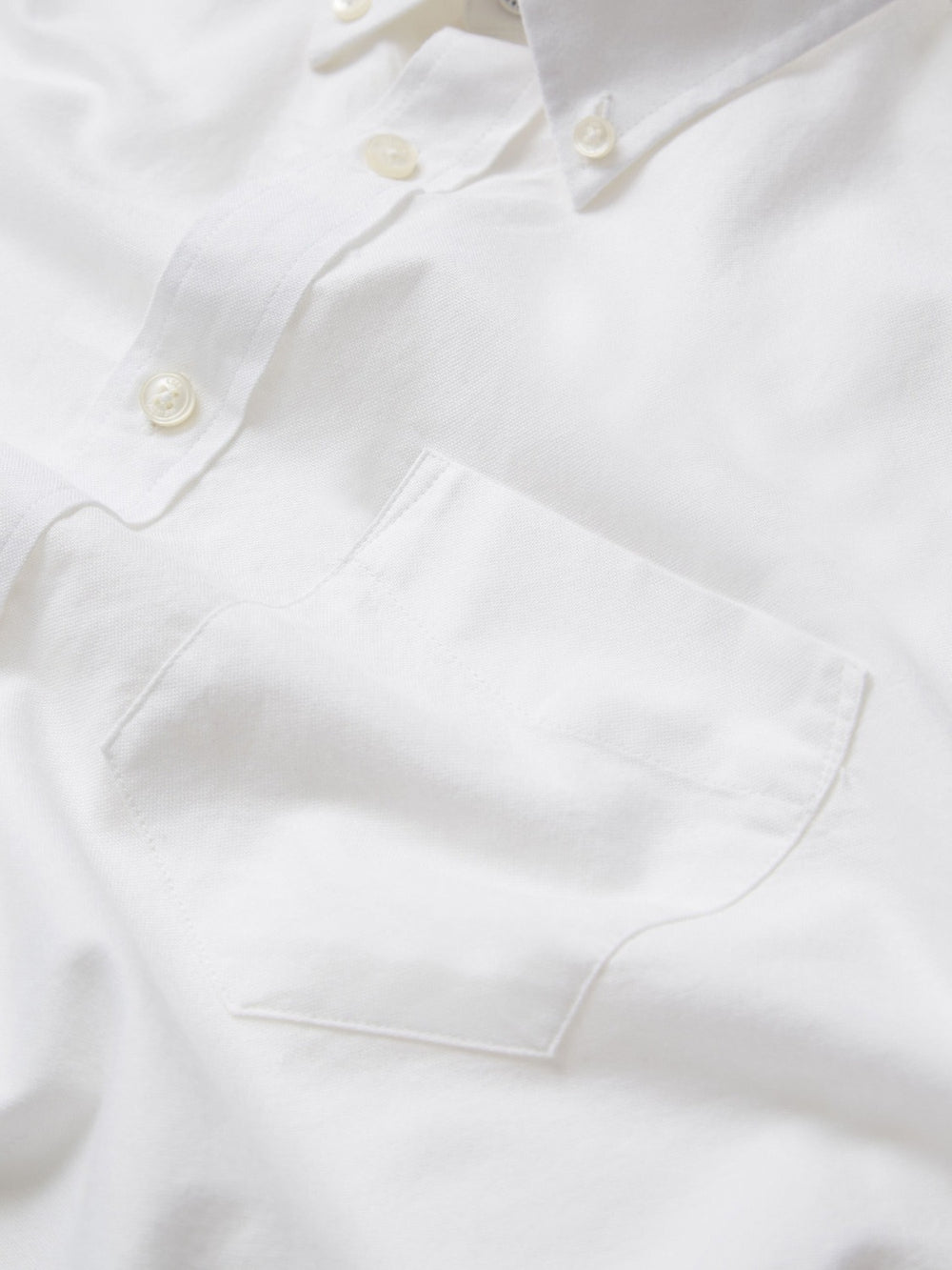 Ben Sherman Signature Organic Long-Sleeve Oxford Shirts White | 864701-ZRN