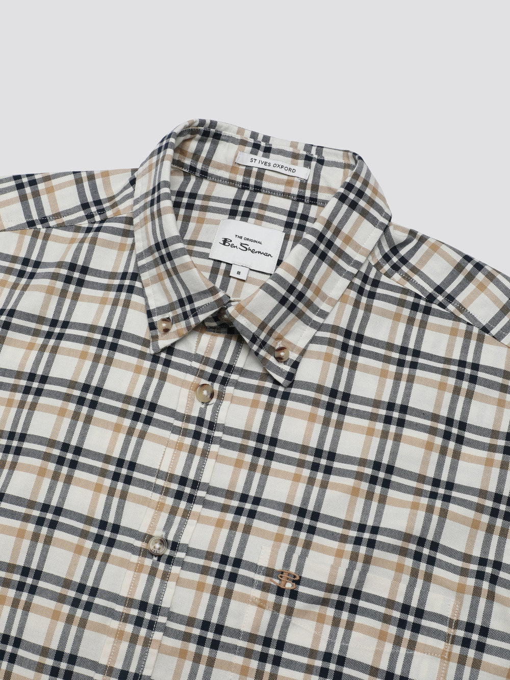 Ben Sherman Signature Oxford Check Shirts White | 124580-CYA