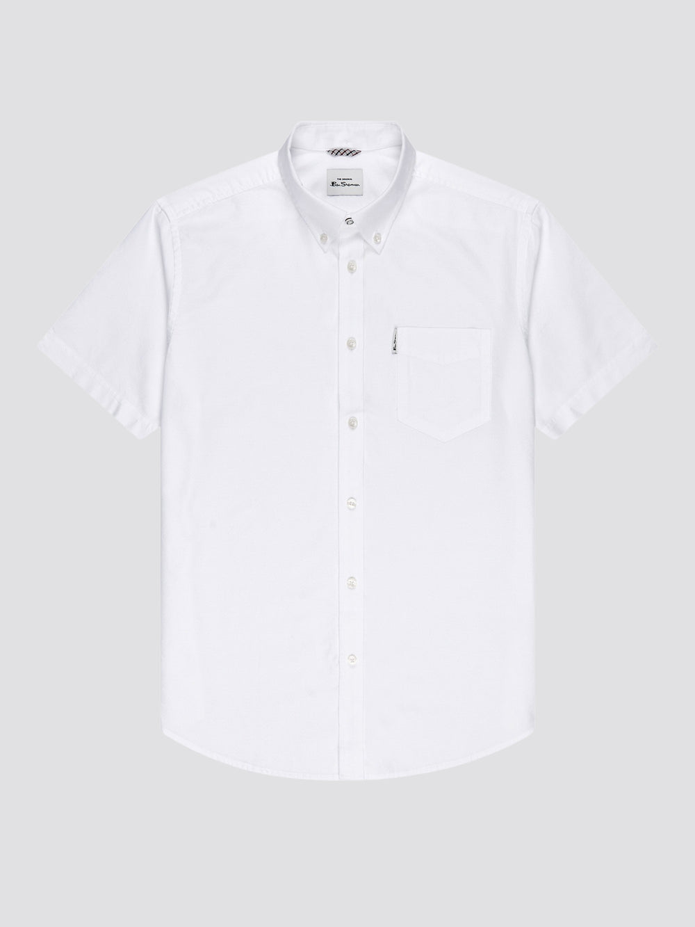 Ben Sherman Signature Short Sleeve Oxford Shirts White | 923158-YKC